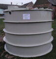 RETENČNÍ NÁDRŽ SAMONOSNÁ KRUHOVÁ - 12 m3