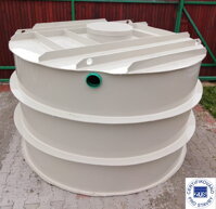Samonosná kruhová nádrž na vodu - 5m3