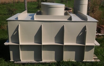 JÍMKA K OBETONOVÁNÍ HRANATÁ - 2 m3