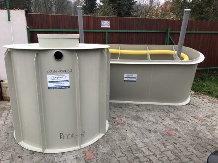 SEPTIK K OBETONOVÁNÍ KRUHOVÝ - 3m³