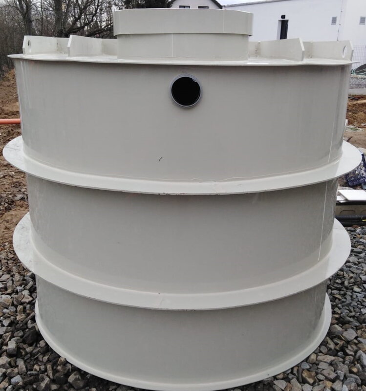 JÍMKA SAMONOSNÁ KRUHOVÁ - 4 m3