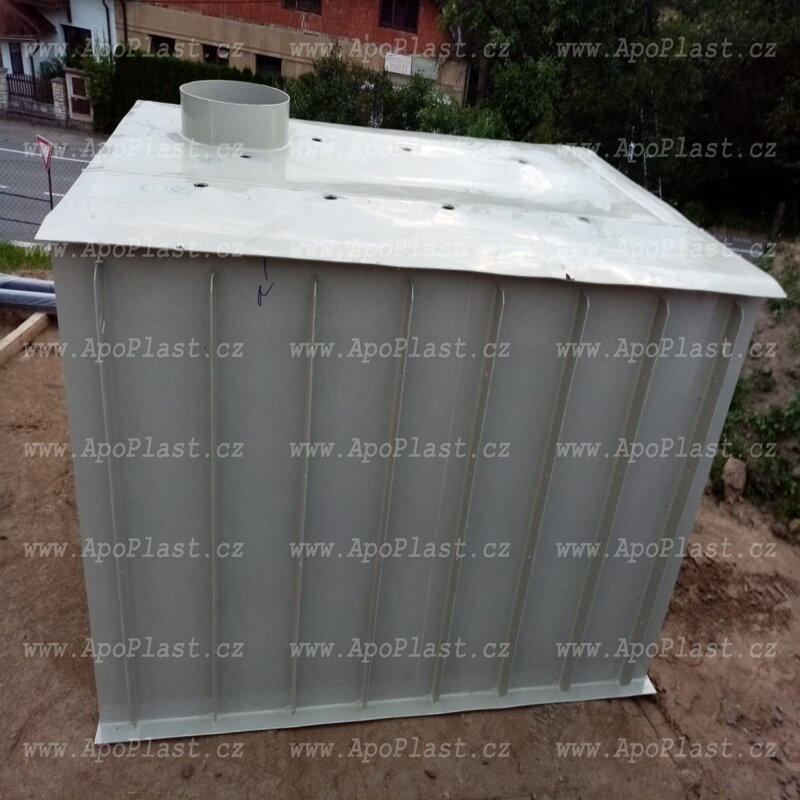 RETENČNÍ NÁDRŽ K OBETONOVÁNÍ HRANATÁ - 12 m3