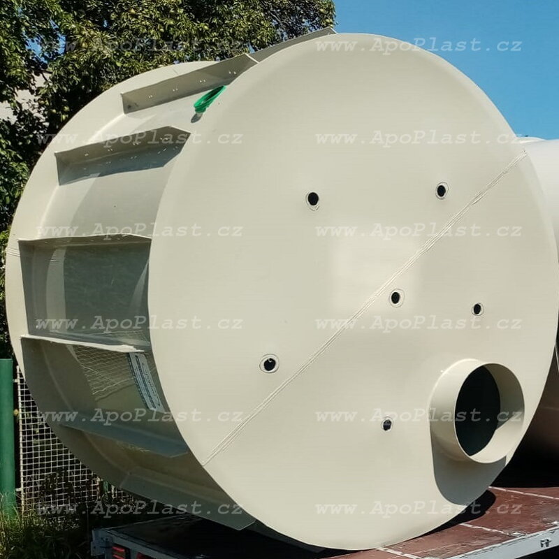 RETENČNÍ NÁDRŽ K OBETONOVÁNÍ KRUHOVÁ - 15 m3