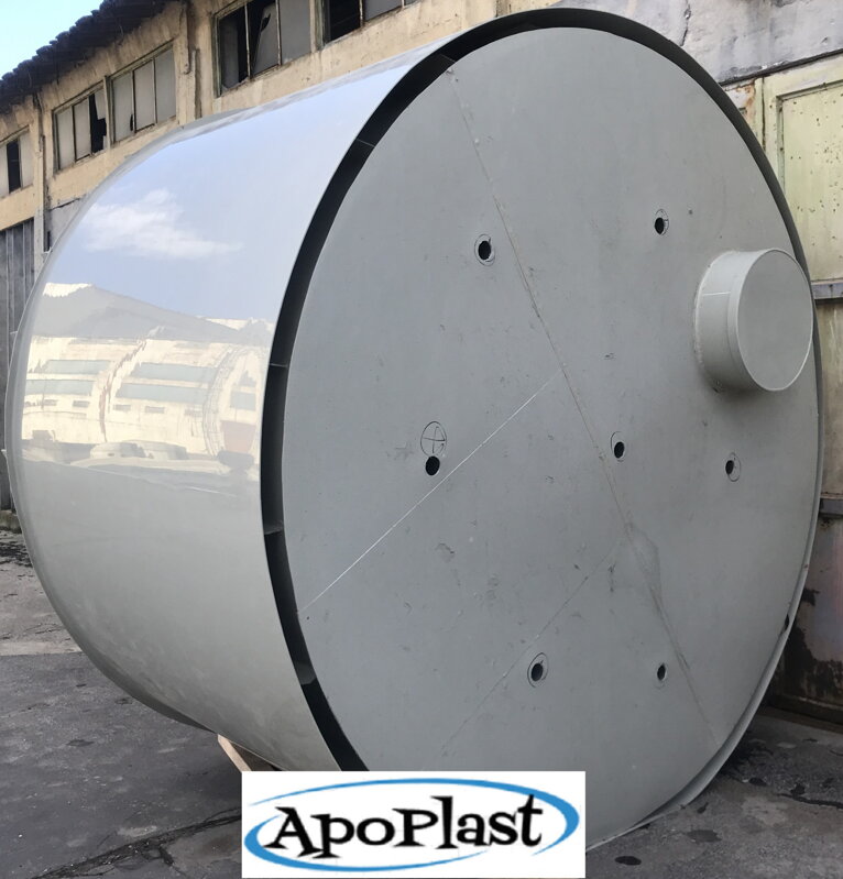 RETENČNÍ NÁDRŽ DVOUPLÁŠŤOVÁ KRUHOVÁ - 10 m3