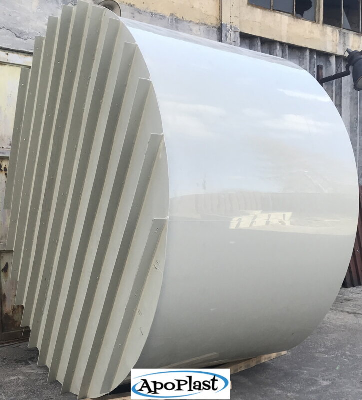 RETENČNÍ NÁDRŽ DVOUPLÁŠŤOVÁ KRUHOVÁ - 5 m3