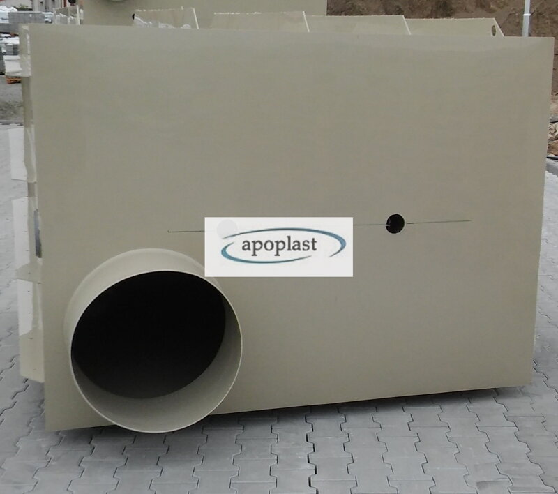 RETENČNÍ NÁDRŽ K OBETONOVÁNÍ HRANATÁ  - 18 m3