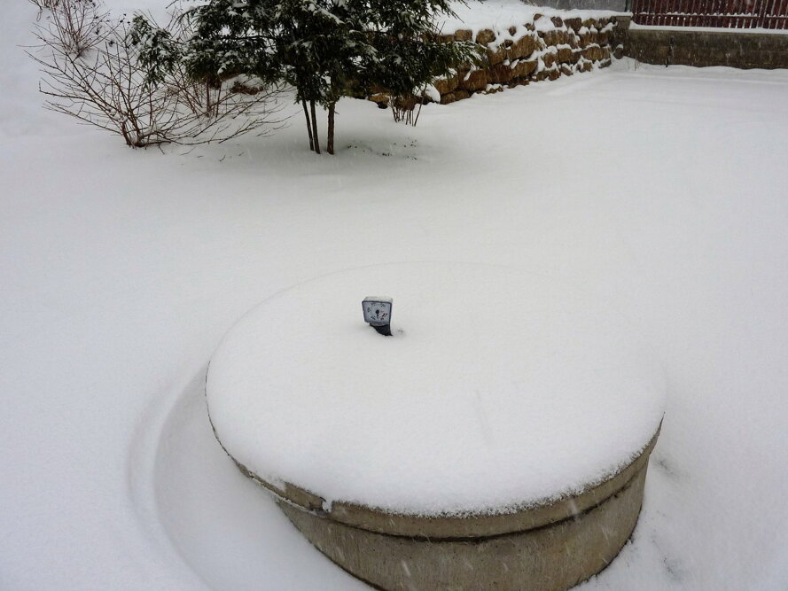 Jak zazimovat podzemní nádrž na vodu