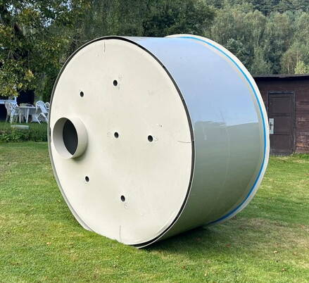 NÁDRŽ DVOUPLÁŠŤOVÁ KRUHOVÁ - 18m3 NÁDRŽ DVOUPLÁŠŤOVÁ KRUHOVÁ - 18m3