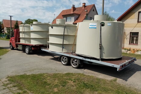 Retenční nádrž - doprava zdarma